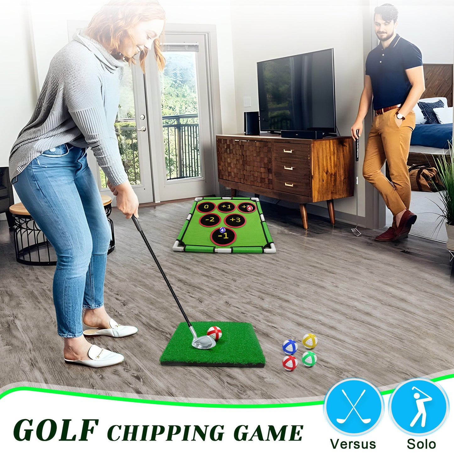 Golf Wedge Net Blanket Simulator