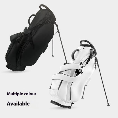 Golf Bag PU Leather Waterproof Portable Bracket